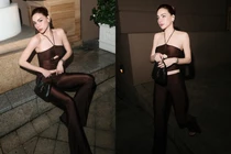 Hồ Ngọc Hà táo bạo diện áo bé tí ôm sát cơ thể