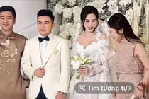 Đi ăn cưới hoa hậu, MC Khánh Vy bị đồn có người yêu