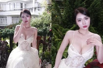 Đường cong và gu thời trang táo bạo của người đẹp Cà Mau