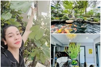 Cận cảnh biệt thự 20 tỷ ngập hoa và cây xanh của Nhật Kim Anh 