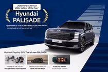 Hyundai Palisade 2026 giành giải thưởng “Xe đa dụng của năm 2026”