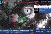 Philippines thông báo Ragasa mạnh lên thành siêu bão