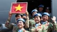 Nữ chiến sĩ thuộc lực lượng gìn giữ hòa bình Liên hợp quốc. Ảnh: An Nhiên/Báo ĐBND.