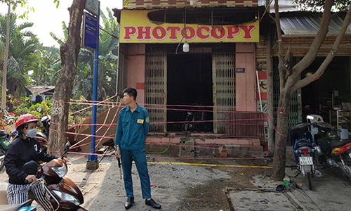 Video: Cháy tiệm photocopy ở Sài Gòn, bé trai 2 tuổi thiệt mạng