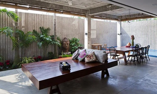 Thổi gió vào nhà với biệt thự phong cách nhiệt đới