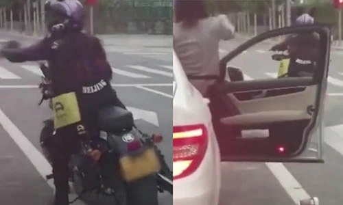 Video: Đi xe sang xả rác ra đường và cái kết