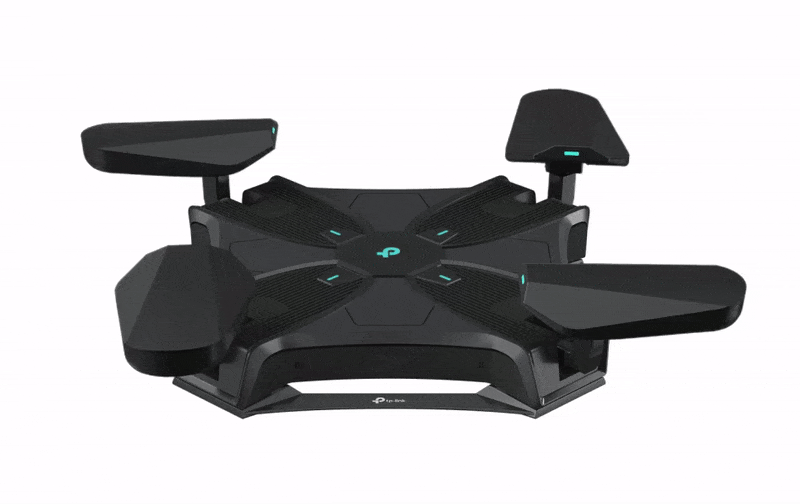 br/> TP-Link Archer AXE200 Omni là mẫu router hỗ trợ chuẩn Wi-Fi 6E với băng tần 6 GHz, băng thông gấp 4 lần giúp các thiết bị như router, smartphone, tablet... kết nối và giao tiếp ổn định hơn. Băng thông cao còn đáp ứng việc truy cập nhiều thiết bị để chơi game, xem phim 4K hay 8K cùng lúc. Router mới của TP-Link tích hợp 4 ăng-ten, có thể tự theo dõi và điều chỉnh vị trí dựa trên hướng thiết bị kết nối. Ảnh: TP-Link.