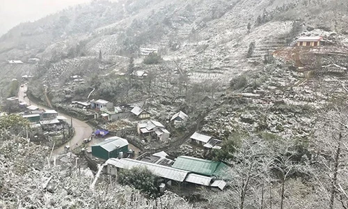 Video: Tuyết rơi phủ trắng núi đồi, Sa Pa như hóa trời Âu