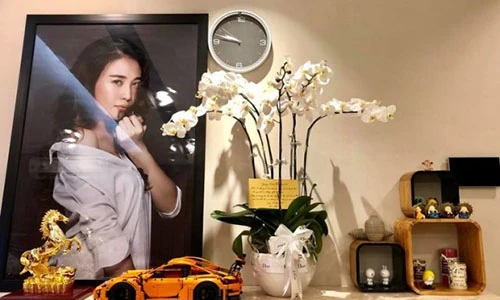 Không gian bên trong căn hộ bạc tỷ của Đàm Thu Trang