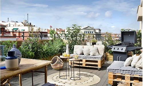 Chiêm ngưỡng những thiết kế vườn trên sân thượng đẹp mát mắt
