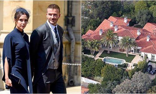 Gia đình Beck - Vic lãi to khi bán biệt thự ở Mỹ cho đại gia