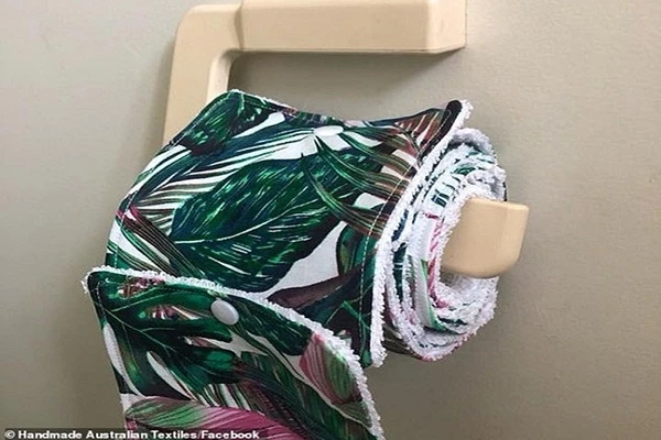 Xuất hiện "giấy vệ sinh" có thể giặt để dùng lại