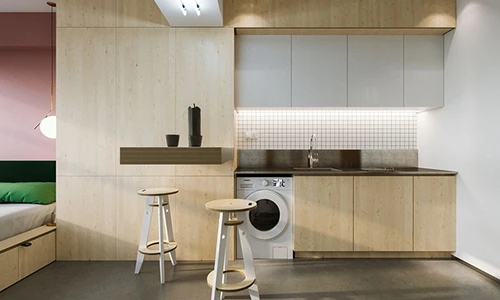 Phòng trọ 23m2 rộng như chung cư với thiết kế tối giản