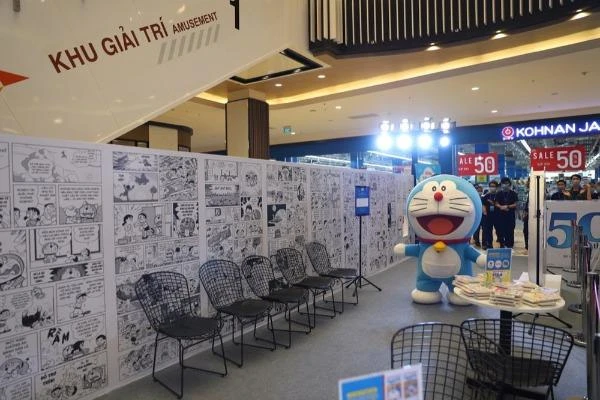 “Mèo Ú” Doraemon được tổ chức sinh nhật lần thứ 50