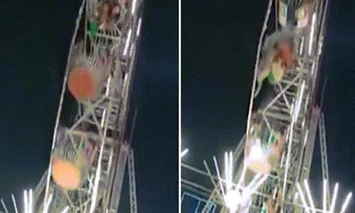 Video: Cabin đu quay văng xuống đất, bé gái 10 tuổi tử vong