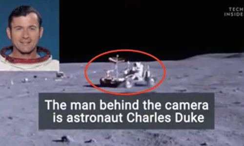 NASA lần đầu công bố video phi hành gia lái xe trên Mặt Trăng