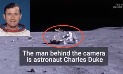 NASA lần đầu công bố video phi hành gia lái xe trên Mặt Trăng