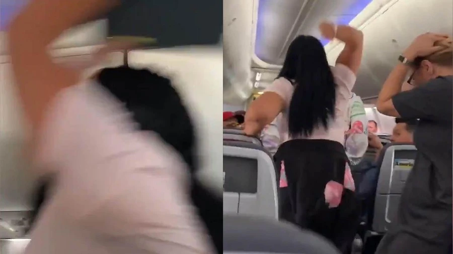 Video: Đập máy tính xách tay lên đầu bạn trai vì mải ngắm gái