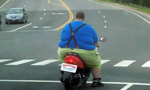 Bộ ảnh chứng minh người béo lúc nào cũng luôn hạnh phúc