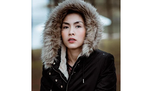 Tăng Thanh Hà khoe vẻ đẹp mê hoặc giữa mùa đông lạnh giá