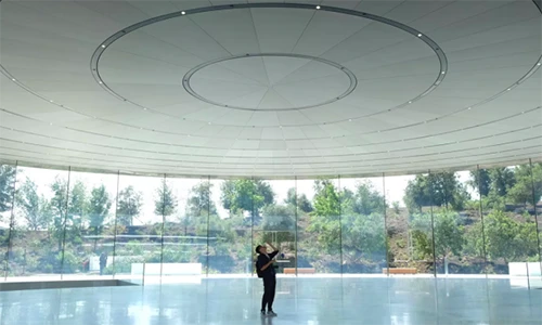 Những bí mật đầy bất ngờ bên trong khán phòng Steve Jobs Theater