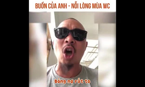 Video chế Buồn của anh phiên bản mùa World Cup “gây bão“