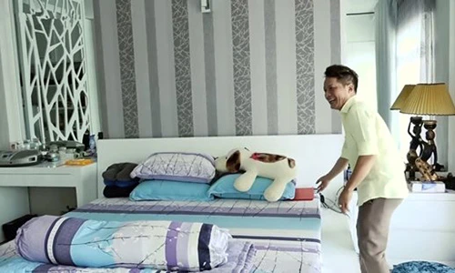 Ngôi nhà khang trang bất ngờ của Minh Nhí