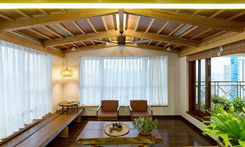 Mang kiến trúc nhà cổ vào căn hộ giữa lòng thủ đô