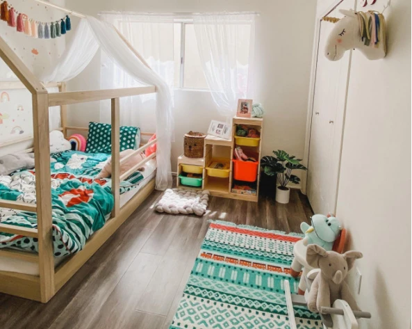 Mẹ trẻ tự tay thiết kế phòng ngủ cho con gái khiến nhiều người mê mẩn