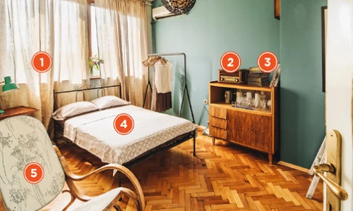 Tránh bài trí phòng ngủ thế này kẻo chẳng bao giờ phất lên nổi!