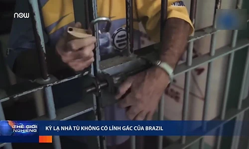 Video: Kỳ lạ nhà tù Brazil không cần lính gác, tù nhân giữ chìa khóa
