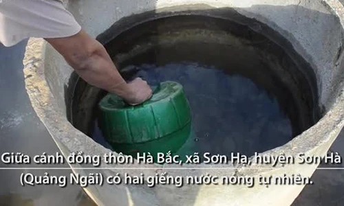 Video: Thực hư giếng nước nóng giữa đồng ở Quảng Ngãi có thể chữa bệnh