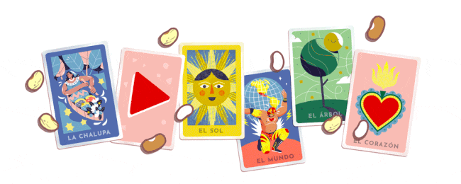 Het buon chan cung tro Loteria cua Mexico tren trang chu Google