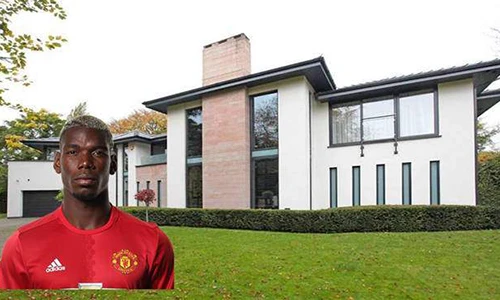 Cận cảnh siêu biệt thự đẹp long lanh của Paul Pogba
