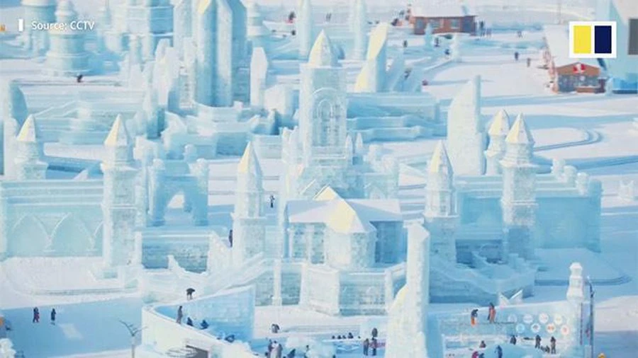 Video: Choáng ngợp với vương quốc băng kỳ ảo rộng nhất thế giới