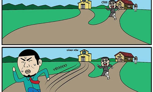 Nghe tin vợ đẻ mà anh hàng xóm lo lắng hơn cả mình