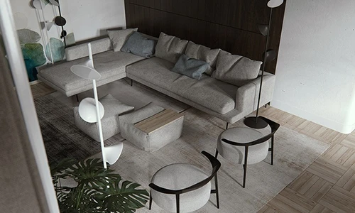 Ngắm căn hộ nhỏ đẹp mướt mắt với những chậu cây xanh