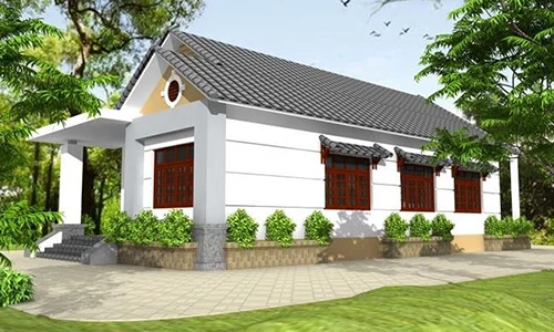 Những kiểu nhà cấp 4 đơn giản mà đẹp như cổ tích