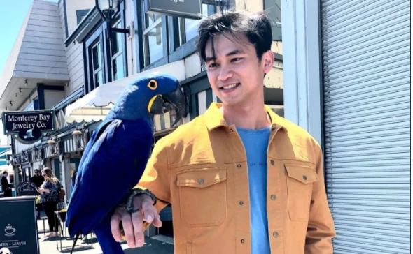 Người mẫu Lê Anh Huy cao 1,91 m đóng vai Thúc Sinh trong Kiều