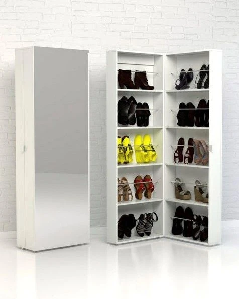 Phát sốt loạt mẫu tủ để giày vừa độc đáo, vừa mới lạ