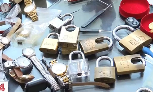 Video: Bắt giữ siêu trộm phá được mọi loại khóa