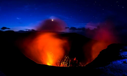 Kinh ngạc ngắm nhìn những ngọn núi lửa đẹp nhất hành tinh