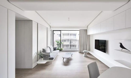 Ấn tượng với ngôi nhà phong cách "tuyết trắng" ở Trung Quốc