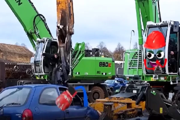 Video: hài hước về những cỗ máy nghiền ôtô