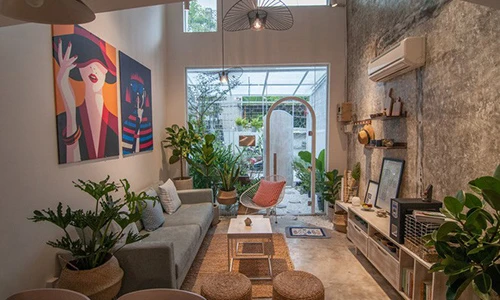 Nhà cấp 4 "lột xác" thành biệt thự ở Nha Trang