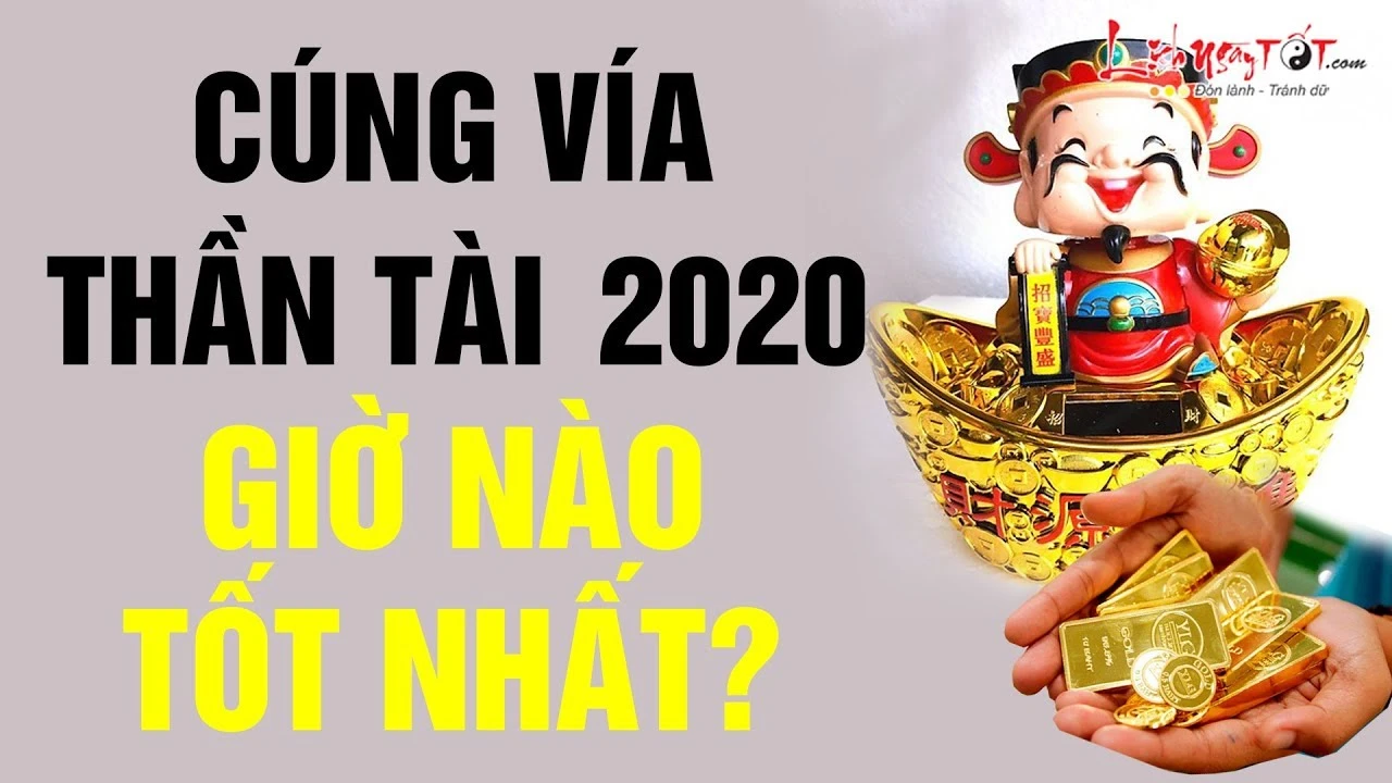 Video: Giờ "vàng" cúng vía Thần Tài 2020 để tiền bạc đầy nhà