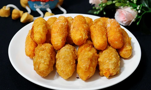 Khoai lang kén - món ăn ưa thích của trẻ nhỏ