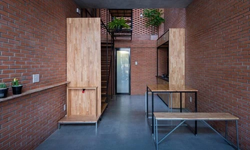 Kiến trúc độc lạ của nhà Sài Gòn 3 tầng