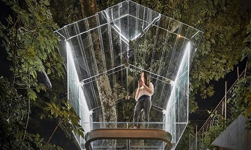 Chiêm ngưỡng nhà lơ lửng trên cây trong suốt độc nhất thế giới