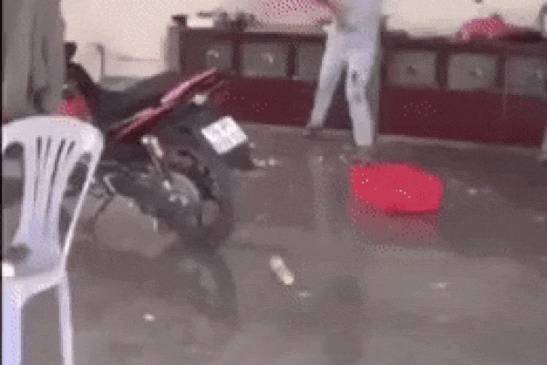 Video: Người phụ nữ phá sạch đồ đạc trong nhà